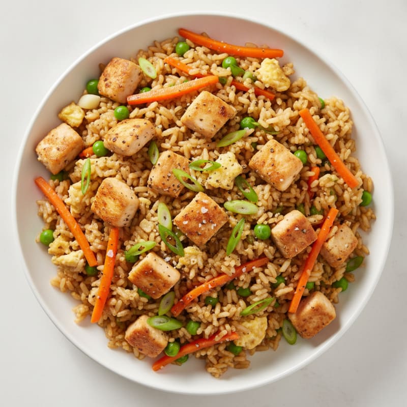 Savory Chicken and Vegetable Fried Rice