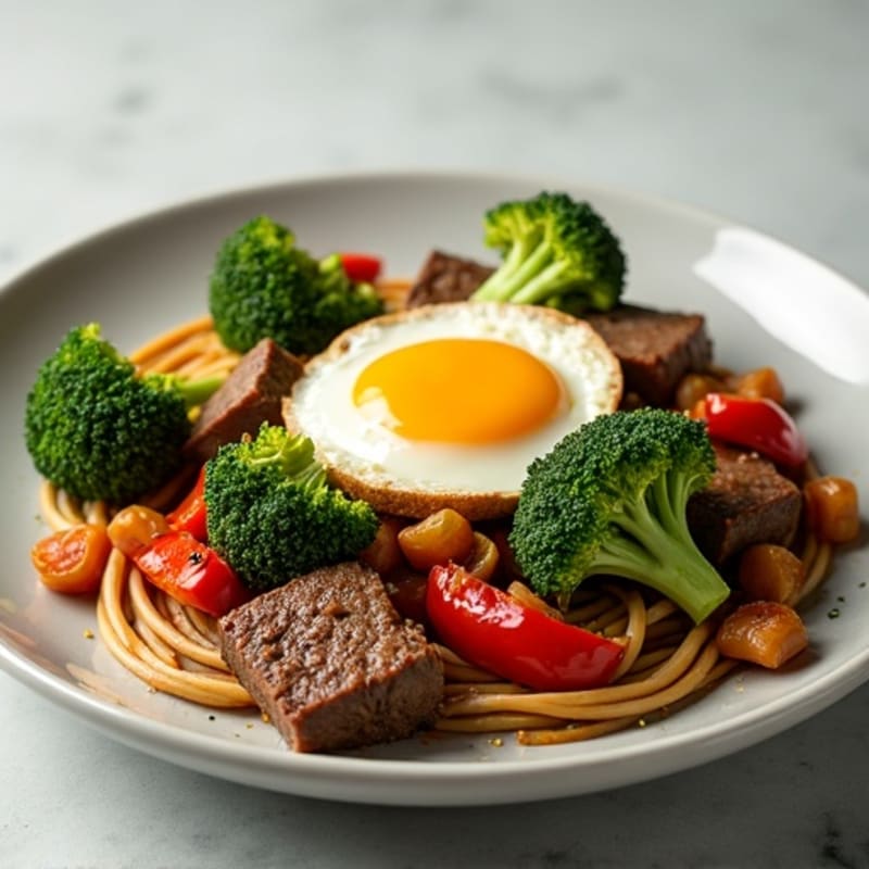 Savory Beef and Crispy Broccoli Stir-Fry