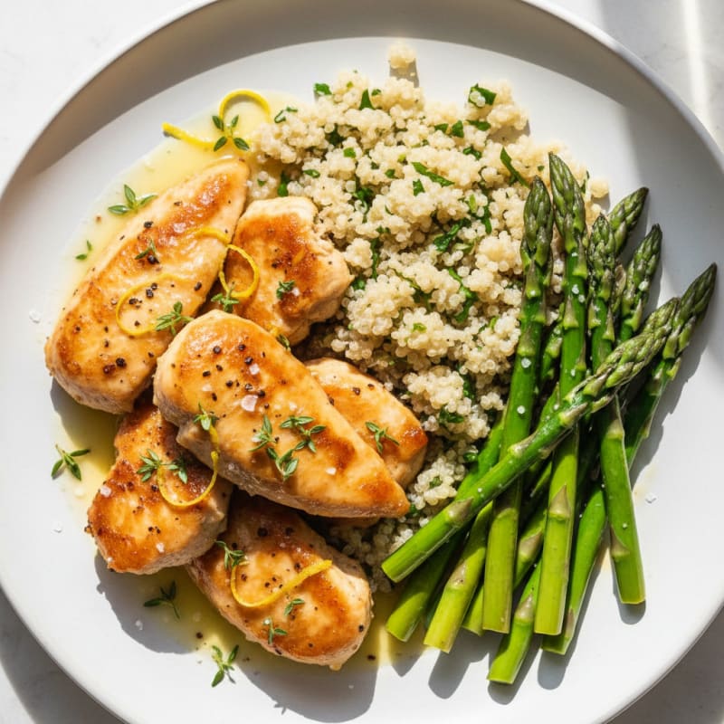 Speedy Lemon Herb Chicken