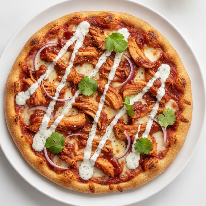 BBQ Ranch Chicken Pizza