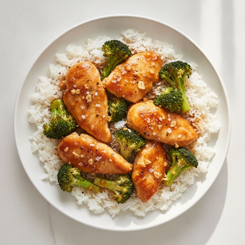 Sheet Pan Honey-Garlic Chicken and Veggies
