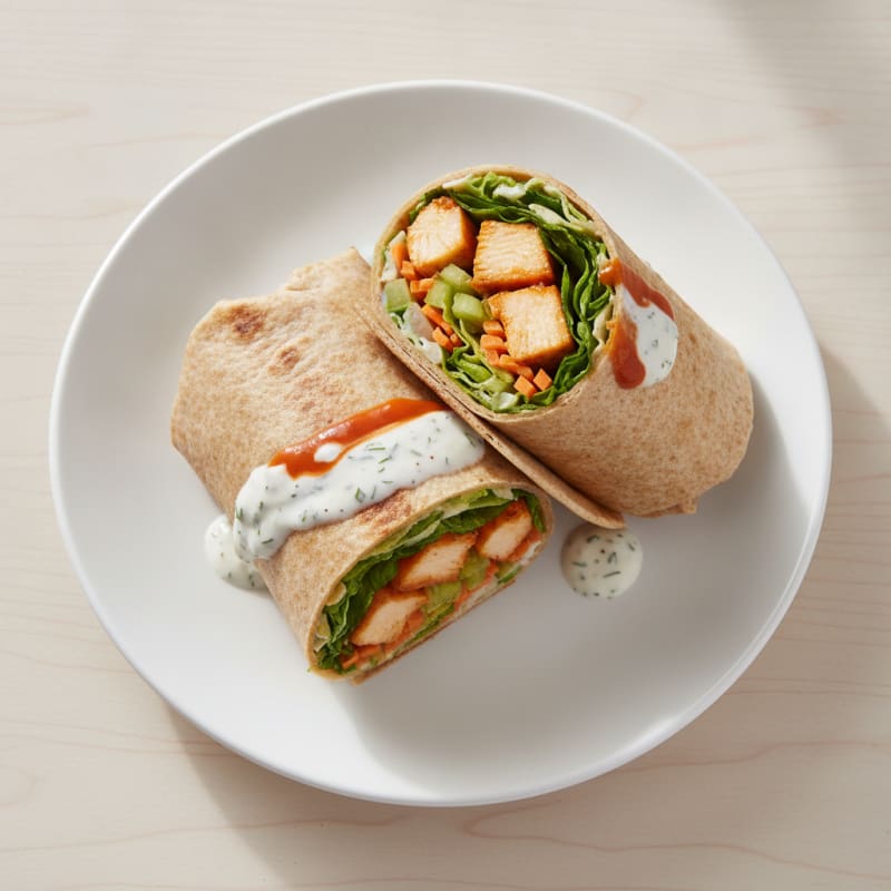 Buffalo Ranch Chicken Wrap