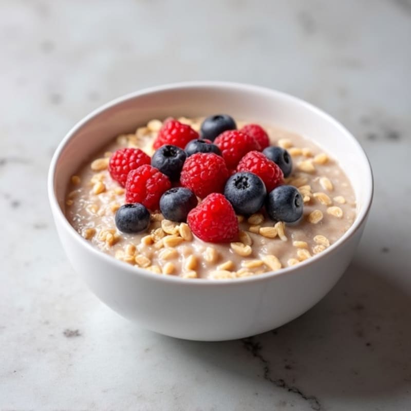 Creamy Berry Almond Oatmeal