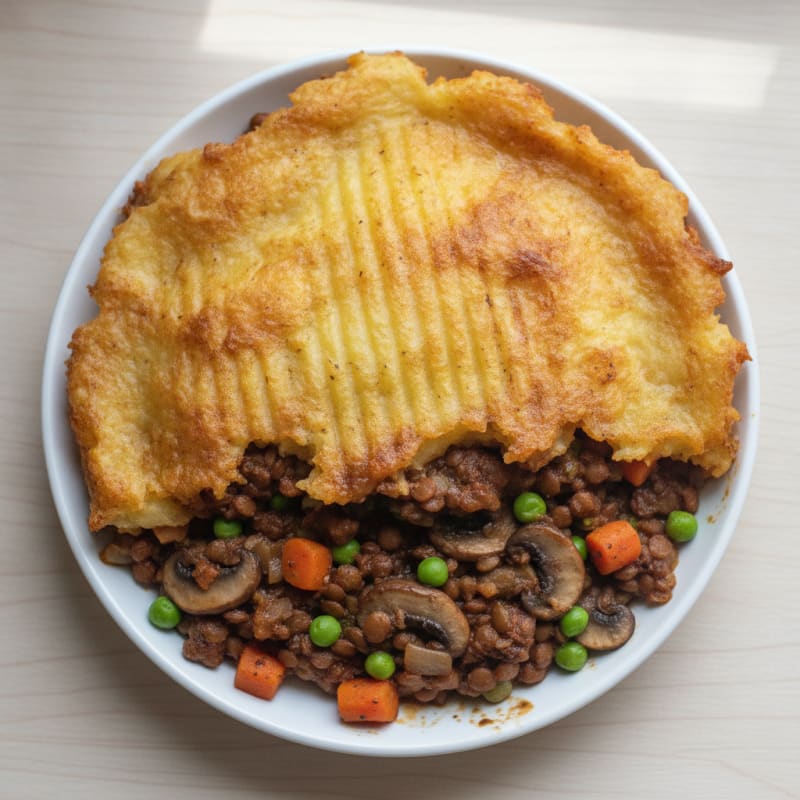 Hearty Vegetable and Lentil Shepherd's Pie