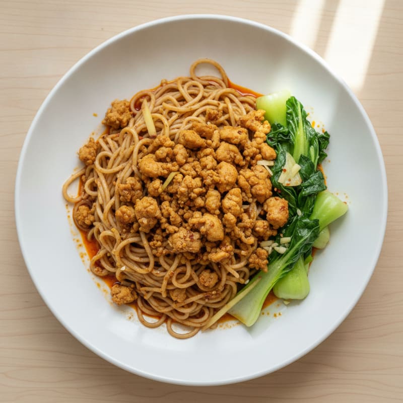 Sichuan Dan Dan Noodles with Chili Oil