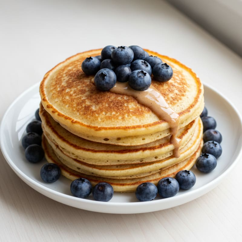 Fluffy Golden Gluten-Free Pancakes