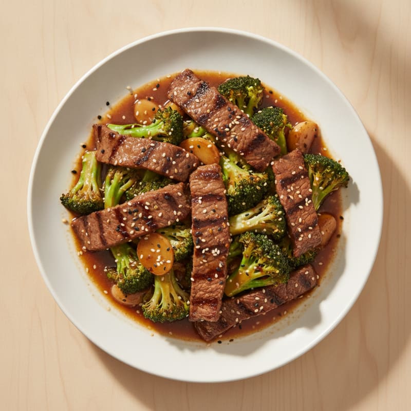 Sesame Beef & Broccoli Stir-Fry