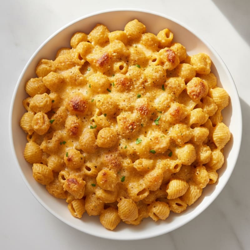 High-Protein Baked Macaroni and Cheese
