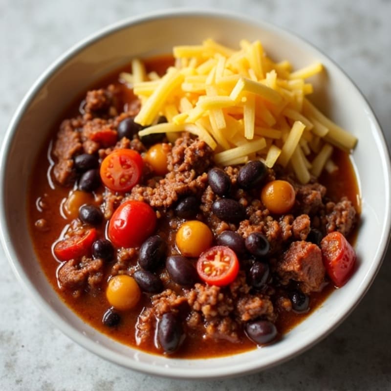 Hearty Slow Cooker Beef Chili