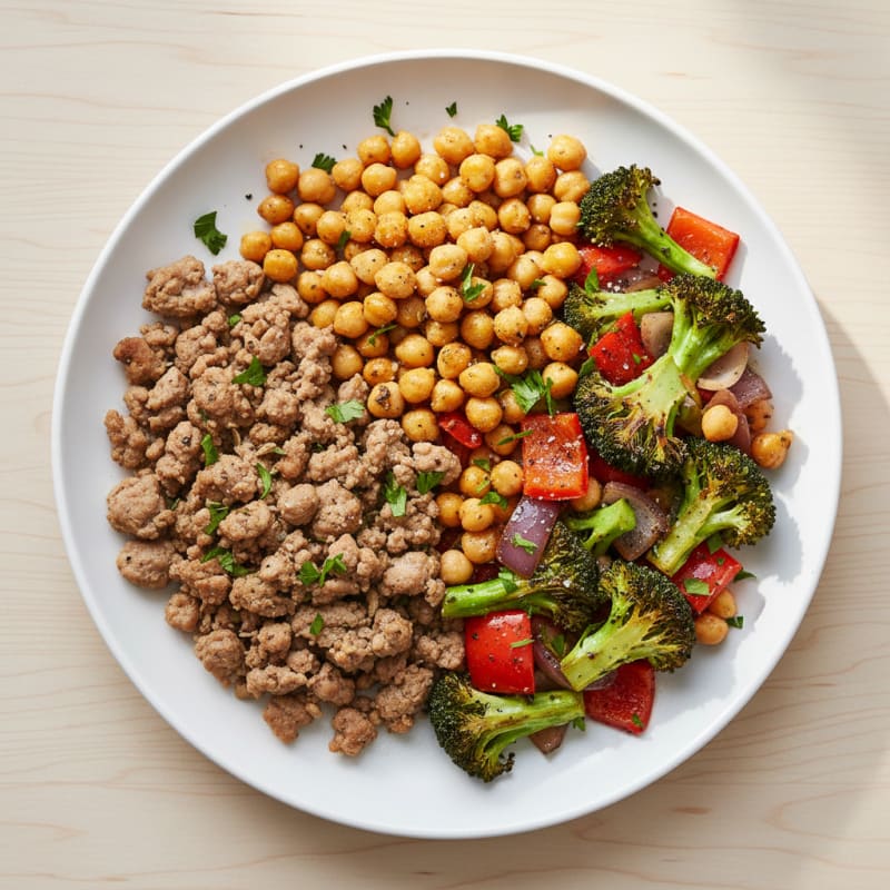 Turkey and Roasted Vegetable Meal Prep