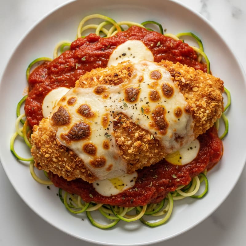 Baked Chicken Parmesan with Marinara