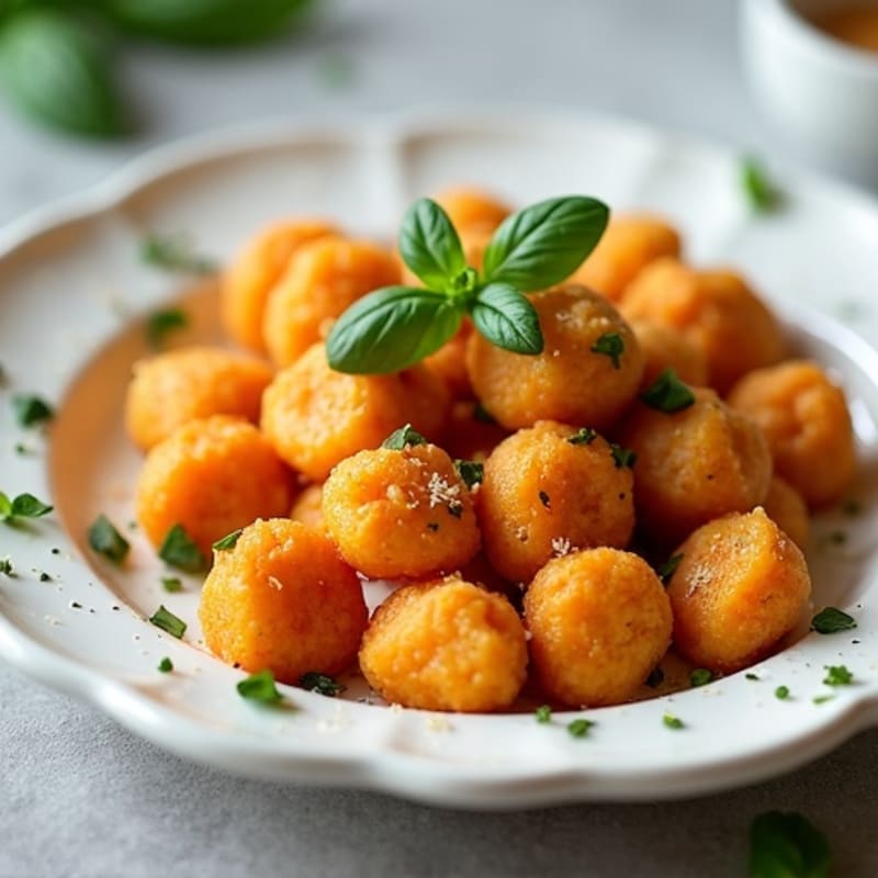 Herb-Roasted Sweet Potato Ricotta Gnocchi