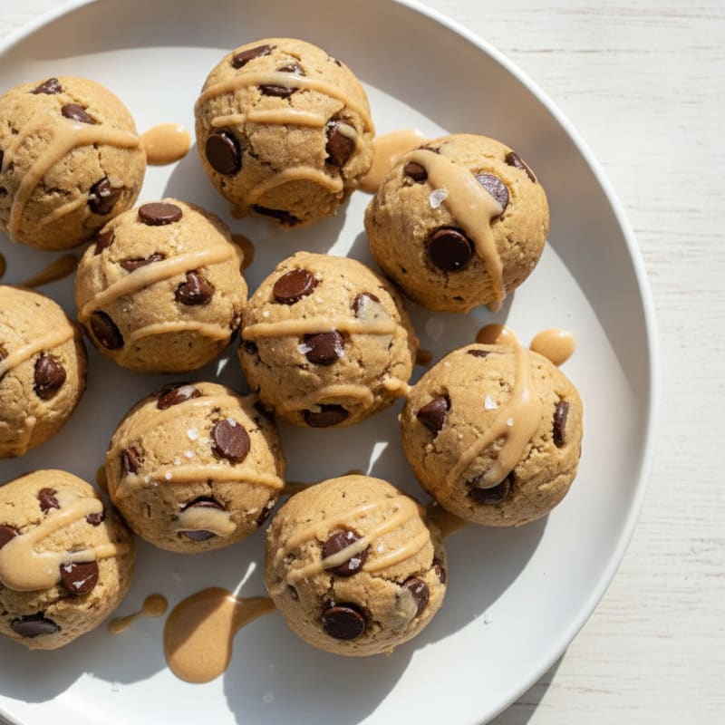 Protein Chocolate Chip Cookie Dough Bites