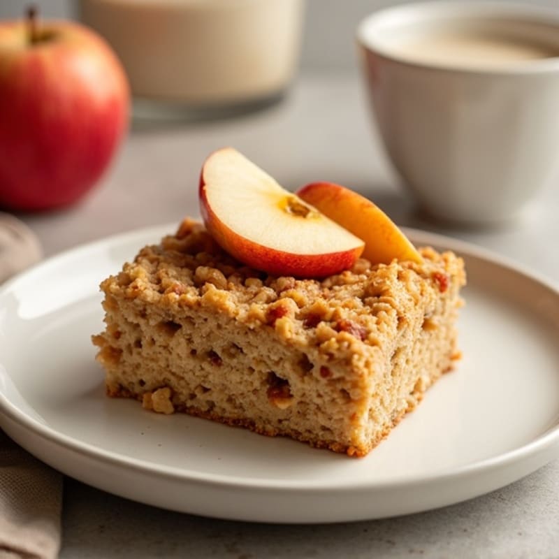 Protein-Packed Cinnamon Apple Baked Oatmeal