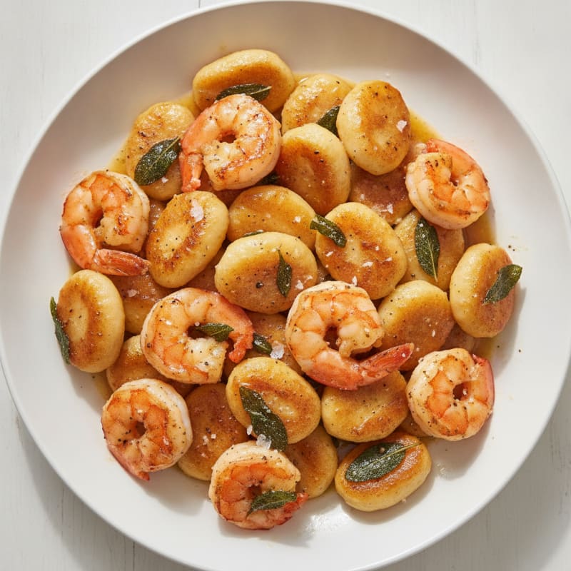 Ricotta Gnocchi with Sage Butter Sauce