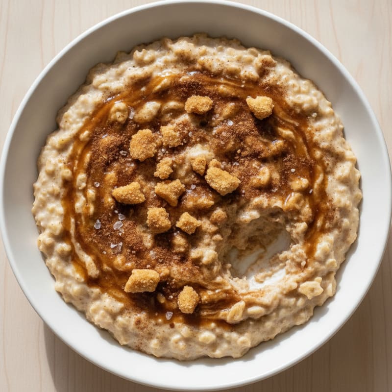 Maple Brown Sugar Protein Oatmeal