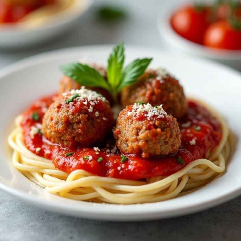 Protein-Packed Turkey Italian Meatballs with Marinara