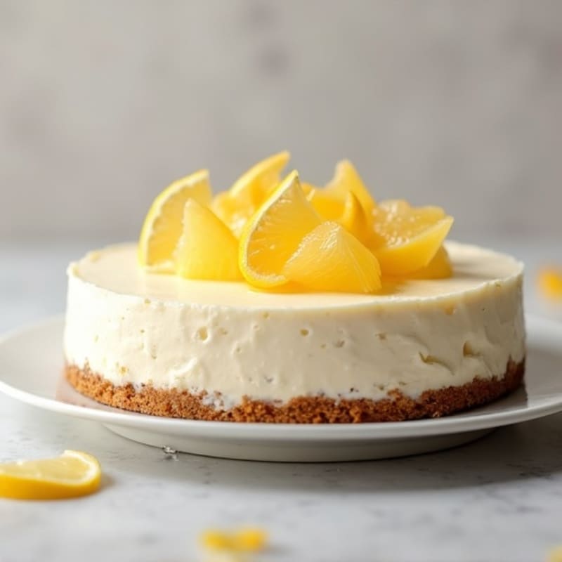 Creamy Cottage Cheese Protein Cheesecake
