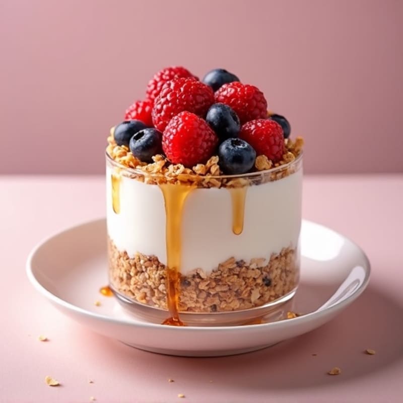 Silky Protein Berry Cheesecake Parfait