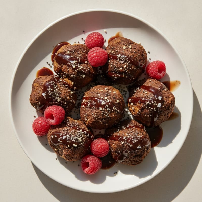 Decadent Carob Fudge Bites