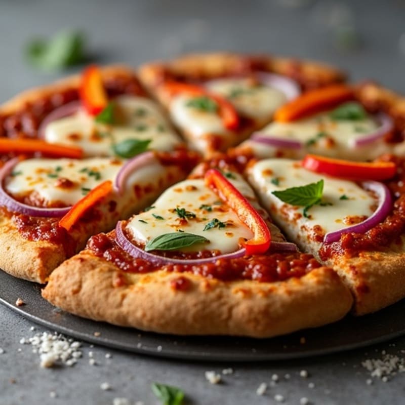 High-Protein BBQ Chicken Pizza