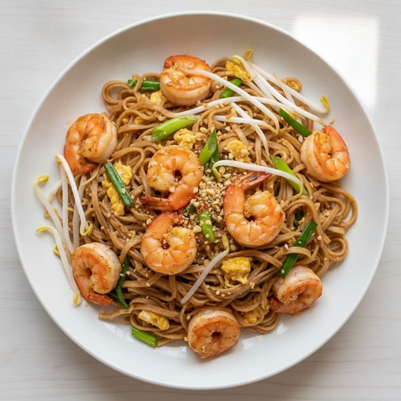 Shrimp Pad Thai Noodles