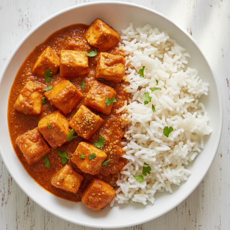 Spiced Butter Chicken with Basmati Rice