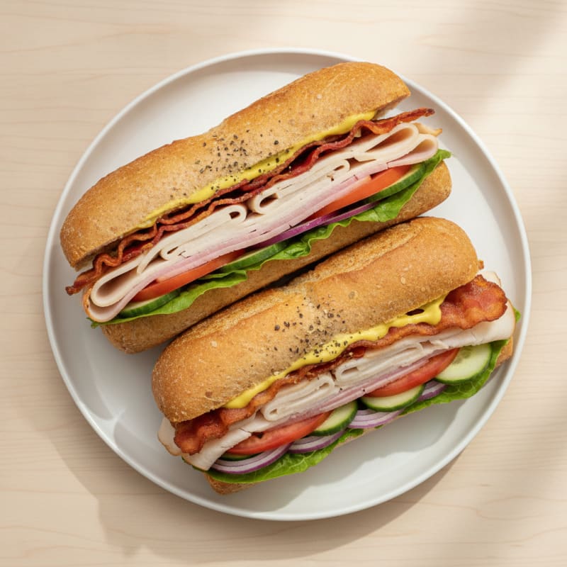 Turkey and Ham Club Sub