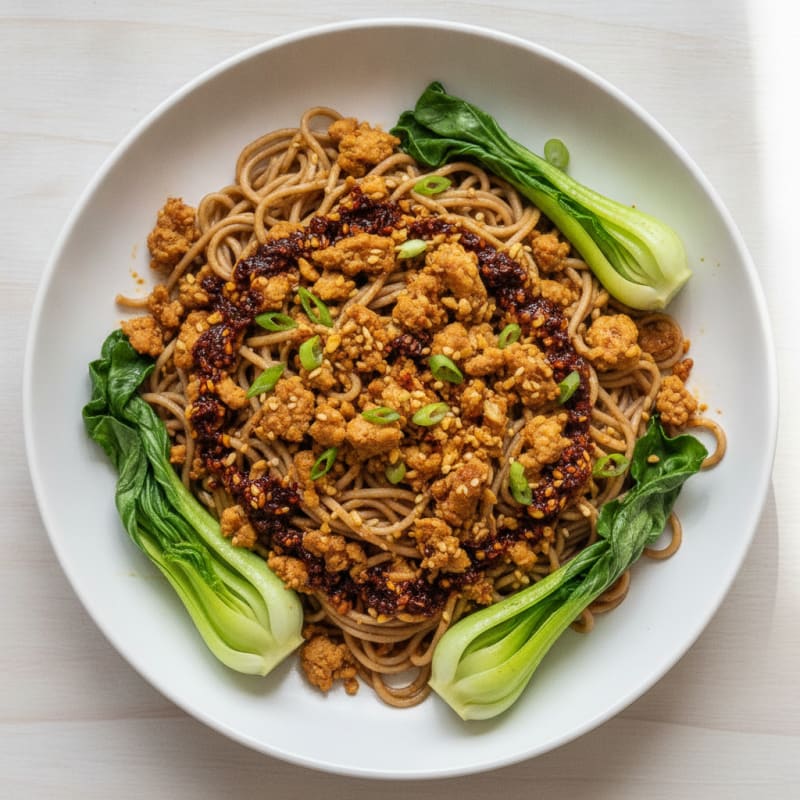 Sichuan Dan Dan Noodles with Chili Oil
