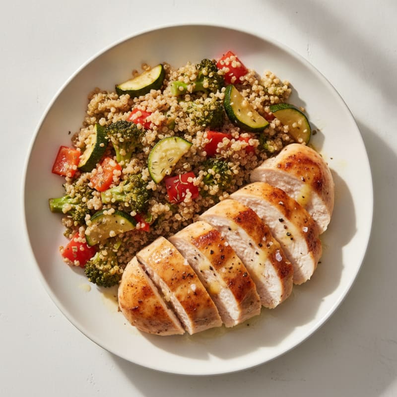 Lemon Herb Chicken and Roasted Vegetables