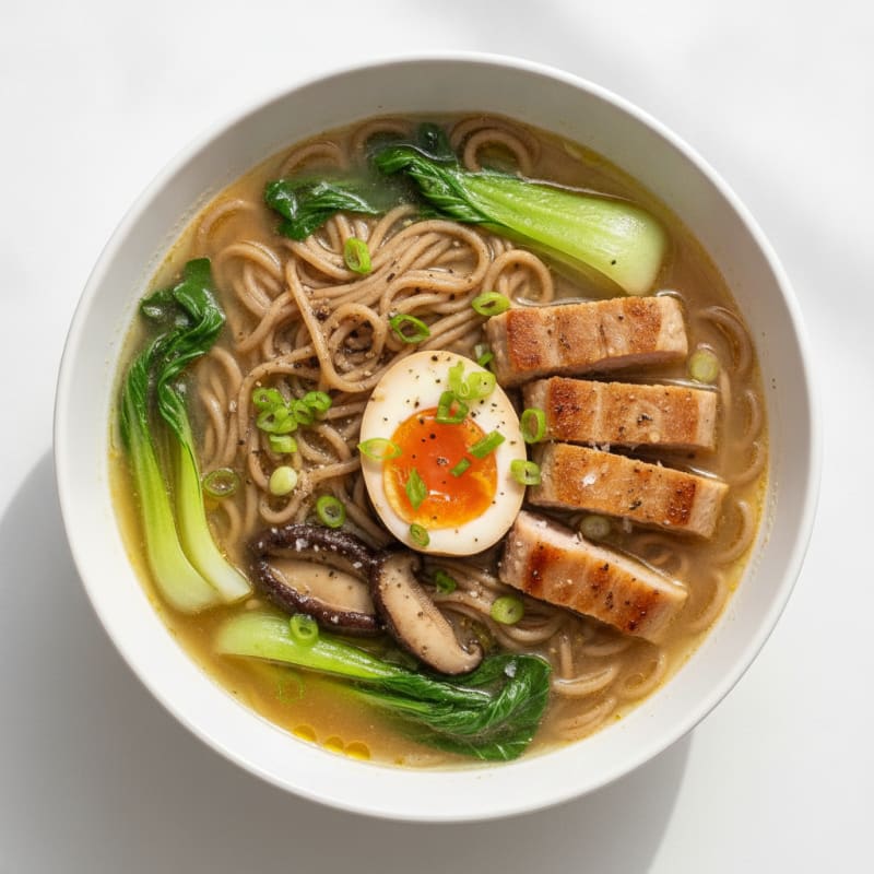 Savory Pork Ramen Bowl