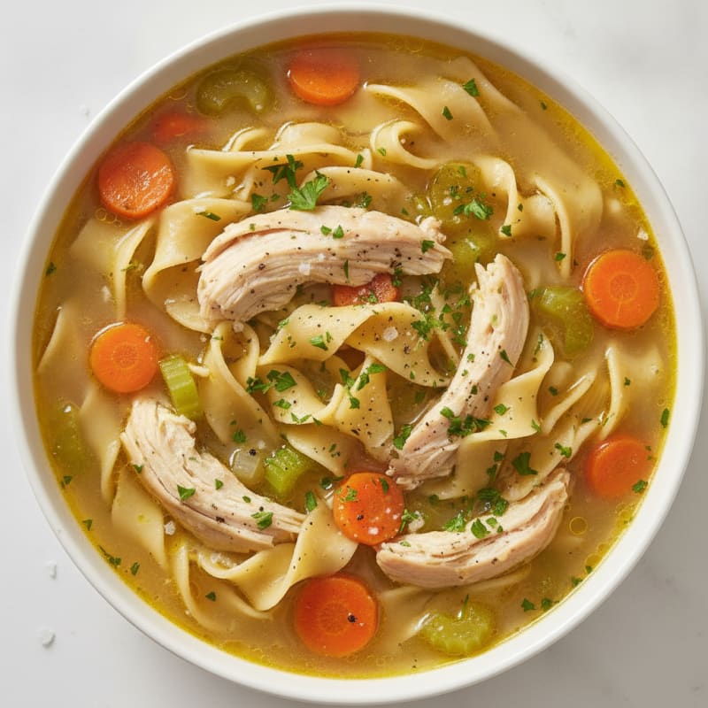 Homestyle Chicken Noodle Soup