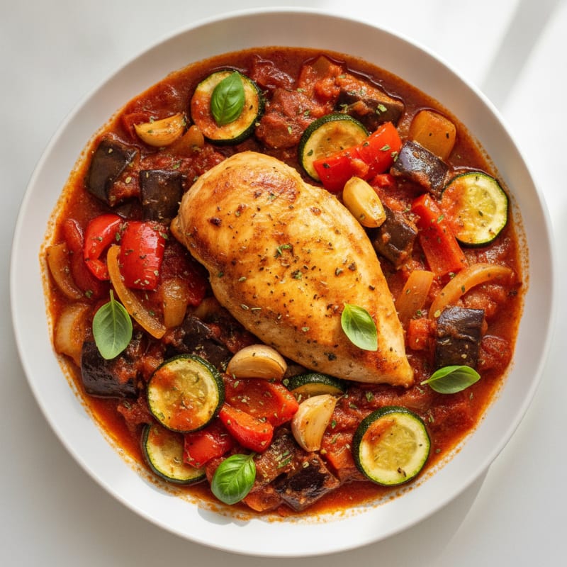 Roasted Vegetable Provencal Ratatouille