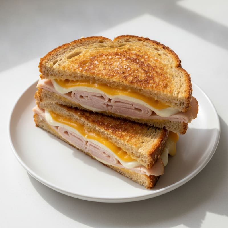 Triple-Decker Protein Grilled Cheese