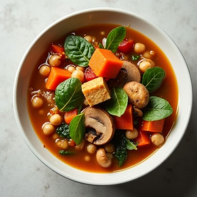 Rich Mushroom and Vegetable Stew