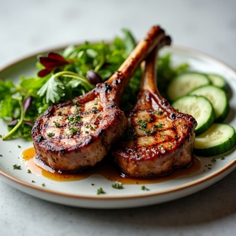 Grilled Herb Lamb Chops