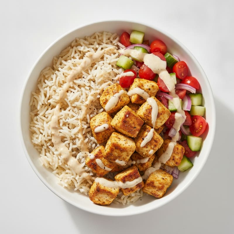 Chicken Shawarma Rice Bowl