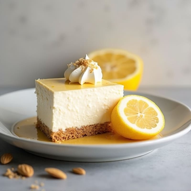 Creamy Greek Yogurt Protein Cheesecake