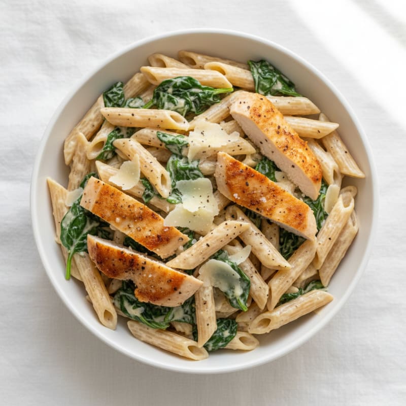 Creamy Garlic Parmesan Chicken Pasta
