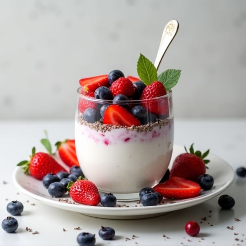 Protein-Packed Greek Yogurt Berry Parfait
