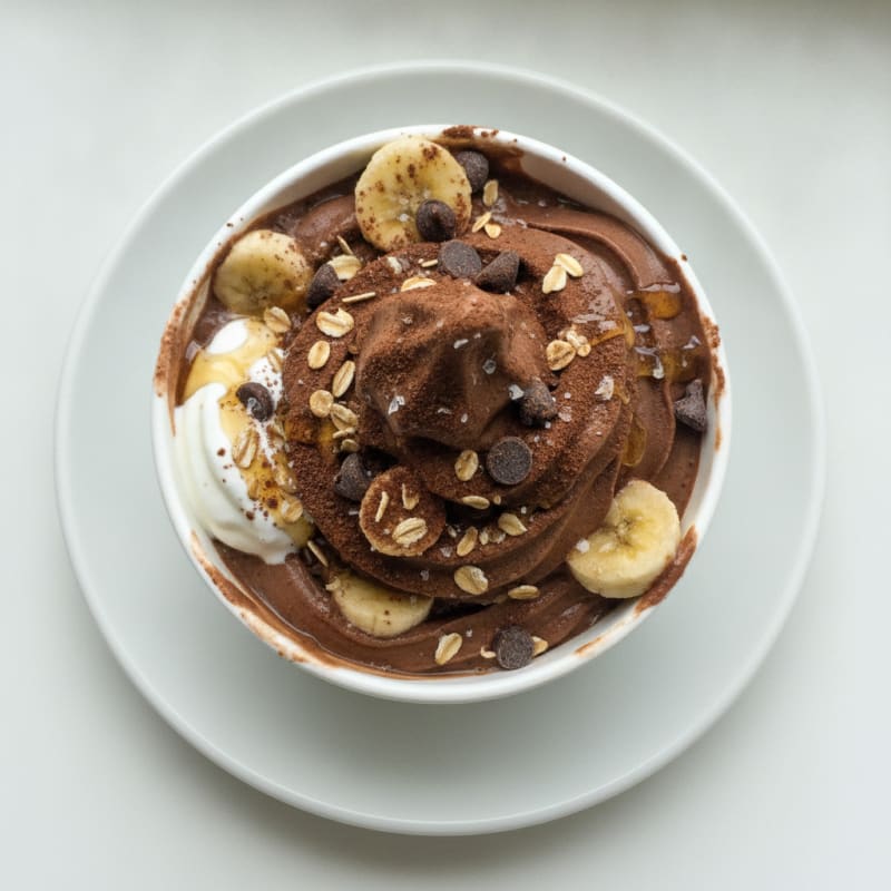 Chocolate Protein Soft Serve Cup