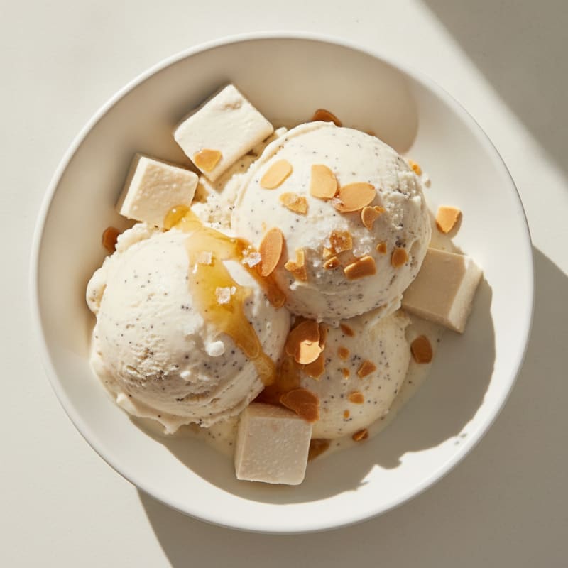 Creamy Vegan Vanilla Bean Ice Cream