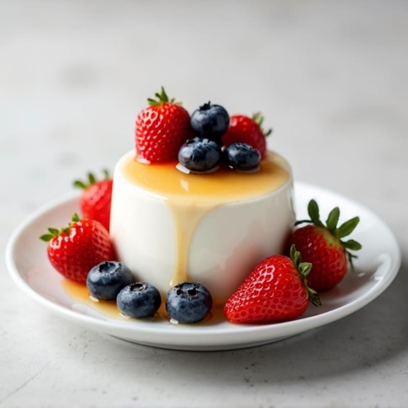 Silky Protein Greek Yogurt with Mixed Berries