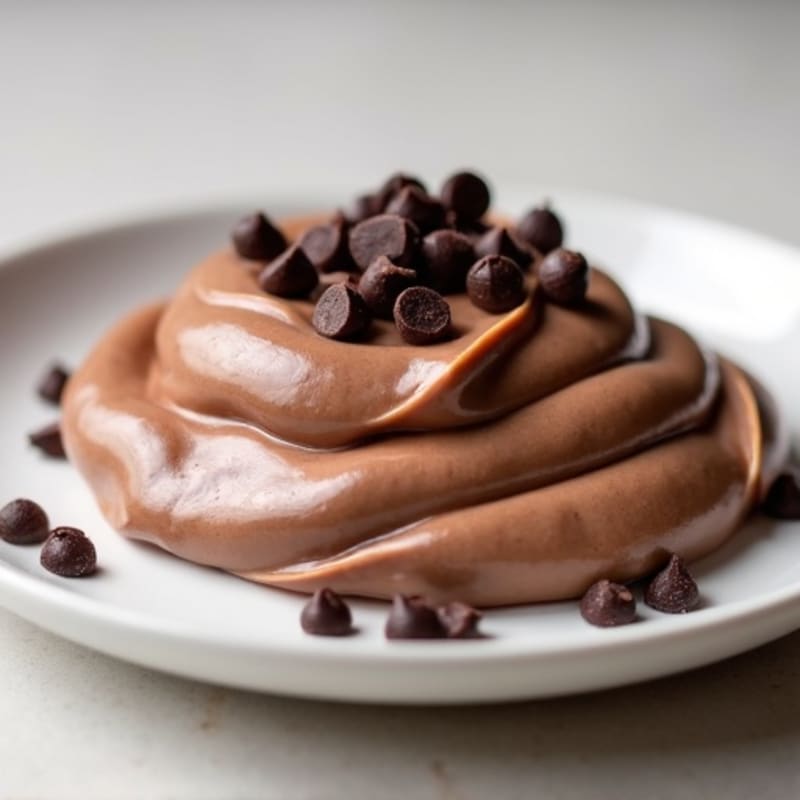 Silky Chocolate Protein Pudding with Greek Yogurt