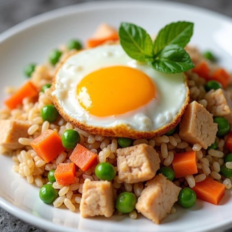 Healthy Chicken Fried Rice
