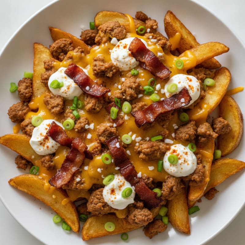 Loaded Bacon Cheddar Fries
