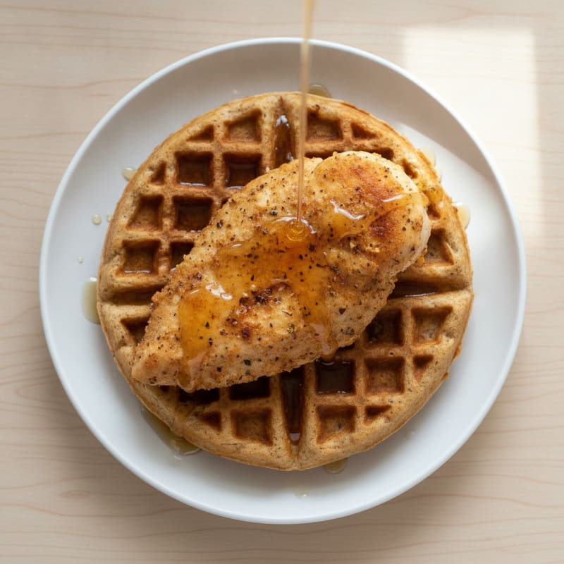 Golden Chicken & Waffles
