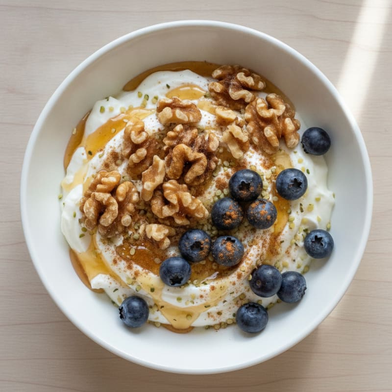 Creamy Honey Greek Yogurt Snack