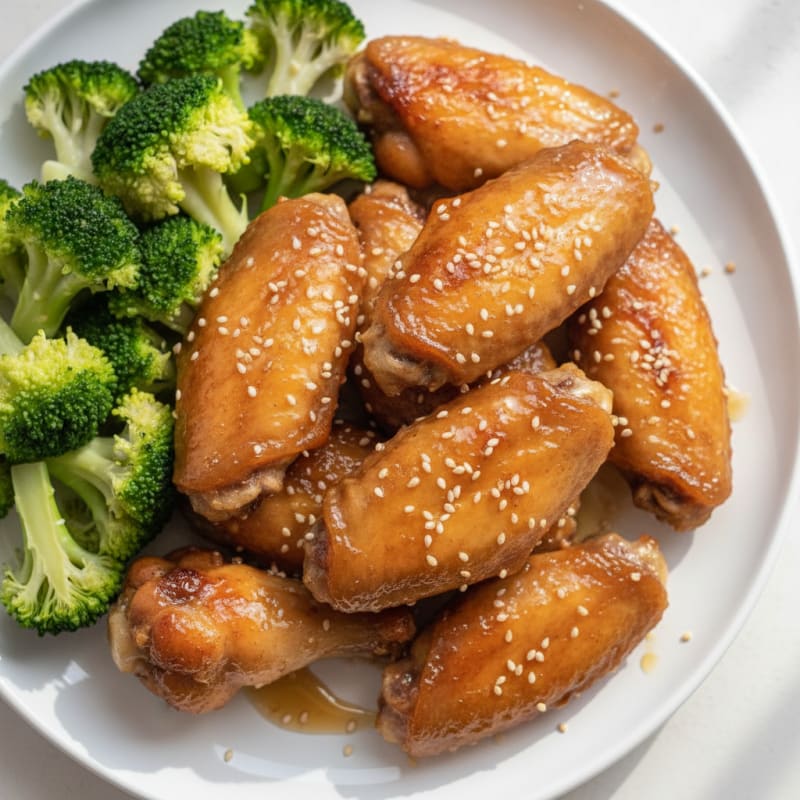 Honey-Glazed Chicken Wings