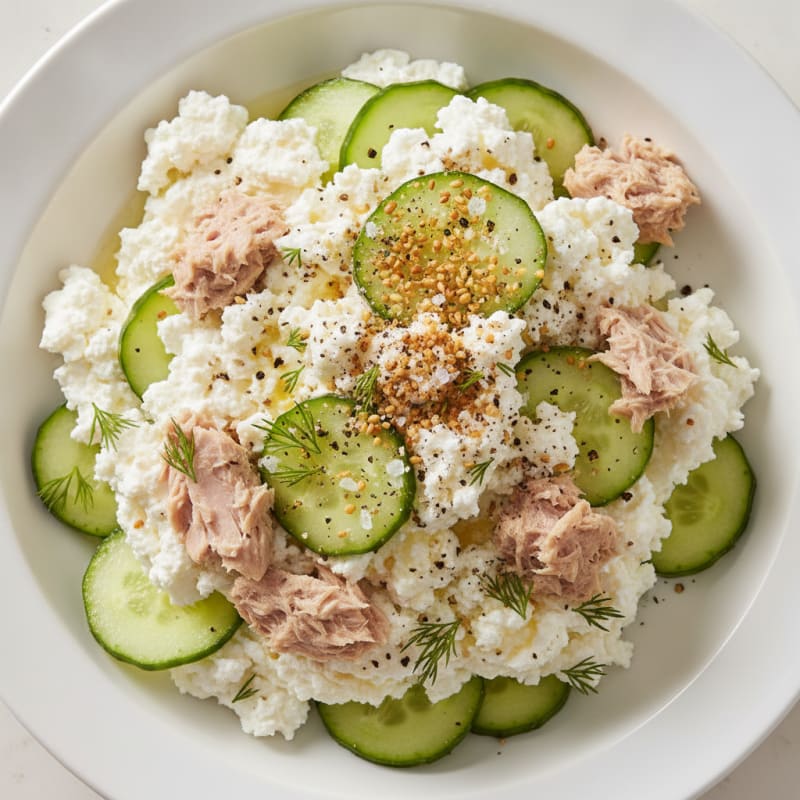 Savory Cottage Cheese Protein Boost